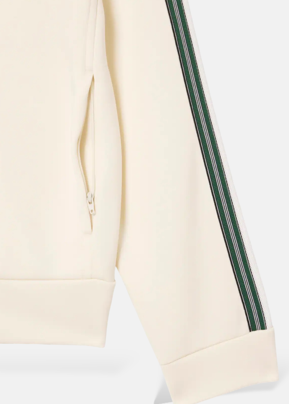 Sweatshirt zippé fabriqué en France - beige