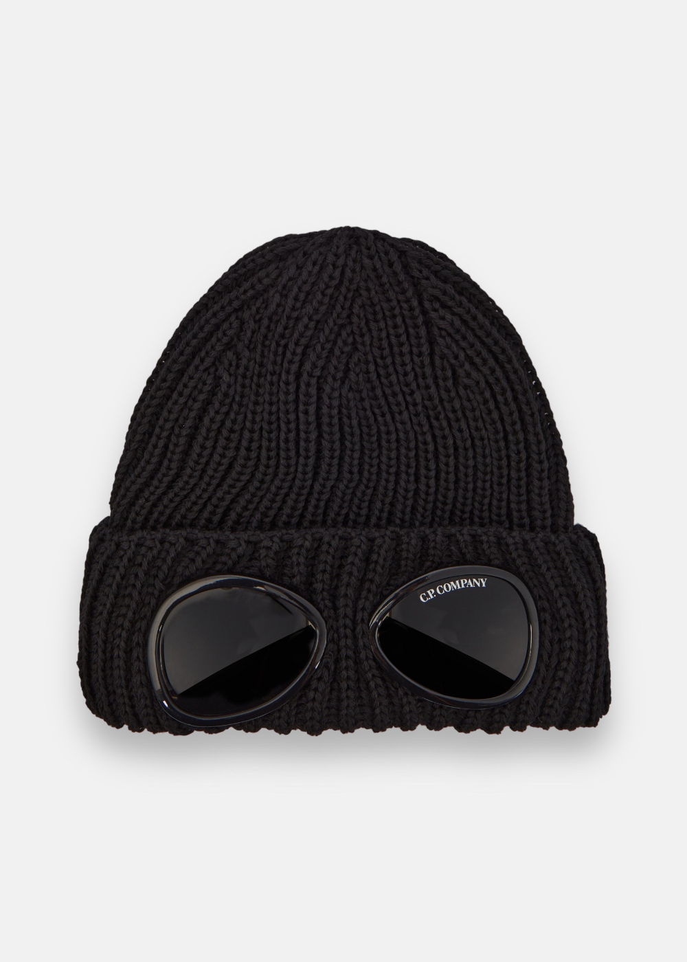 bonnet cp company noir avec lunettes