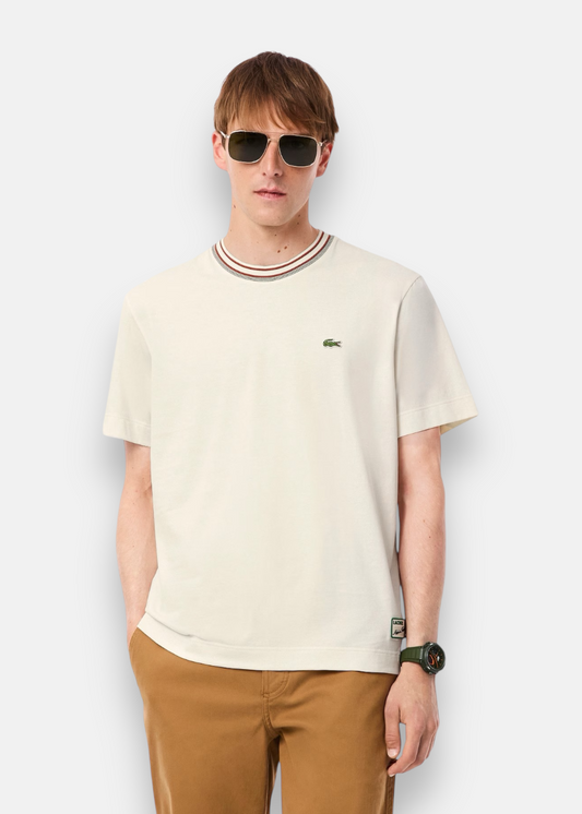 T-shirt Lacoste Made in France - beige