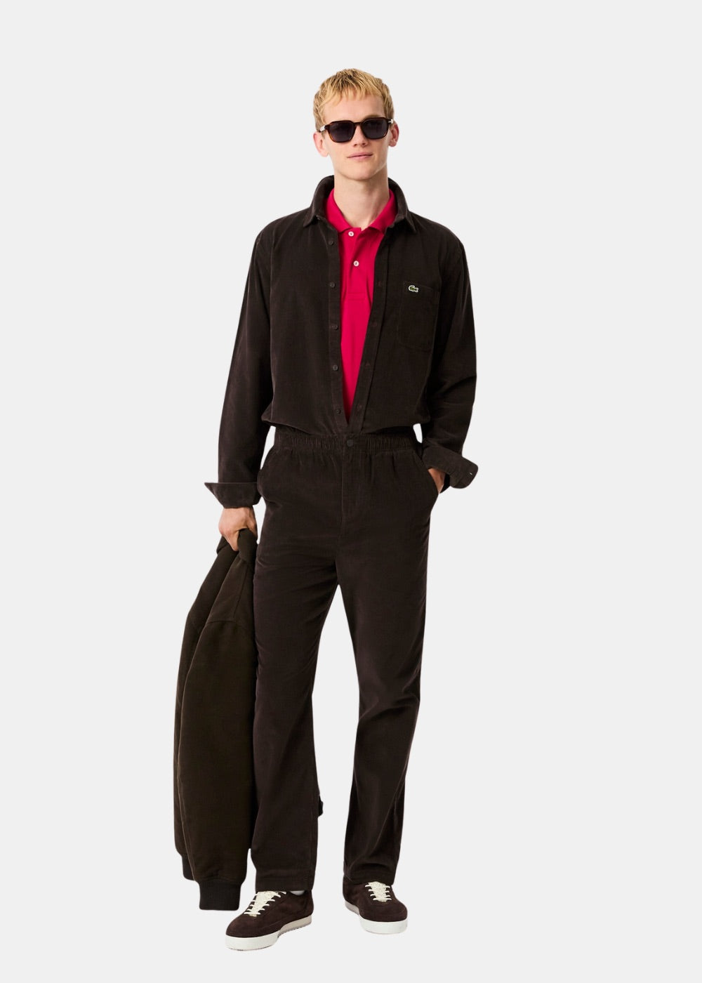 Chemise en velours - porto