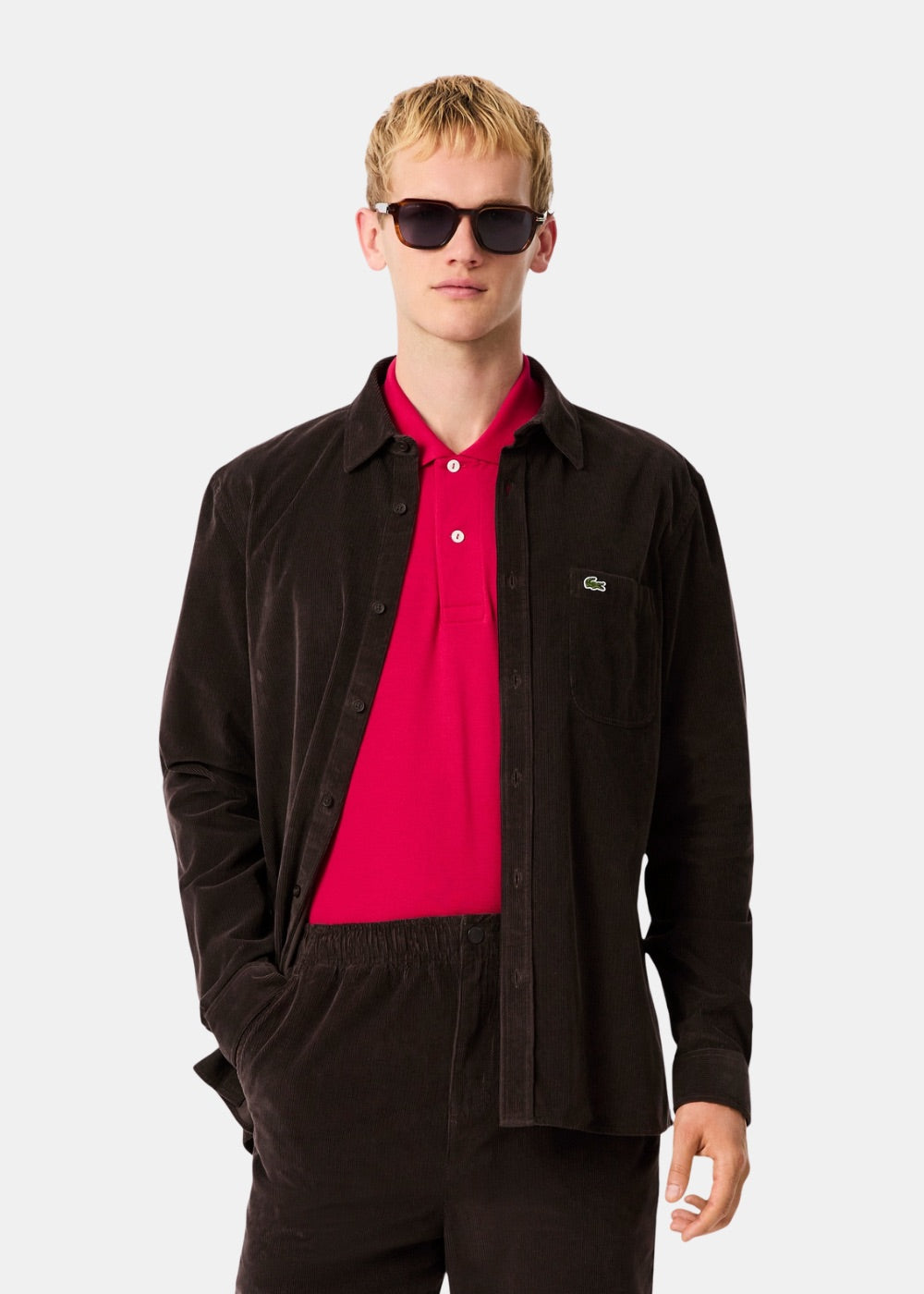 Chemise en velours - porto