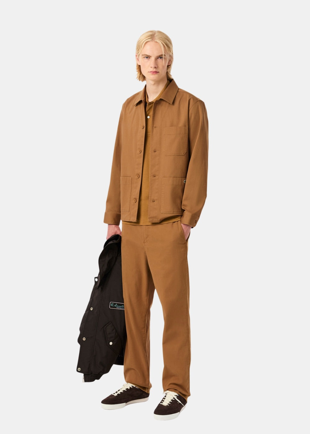 Surchemise en coton - marron