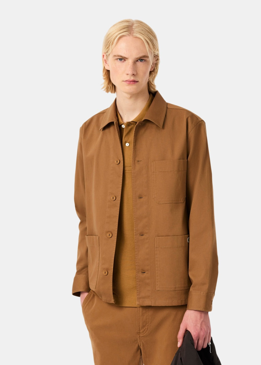 Surchemise en coton - marron