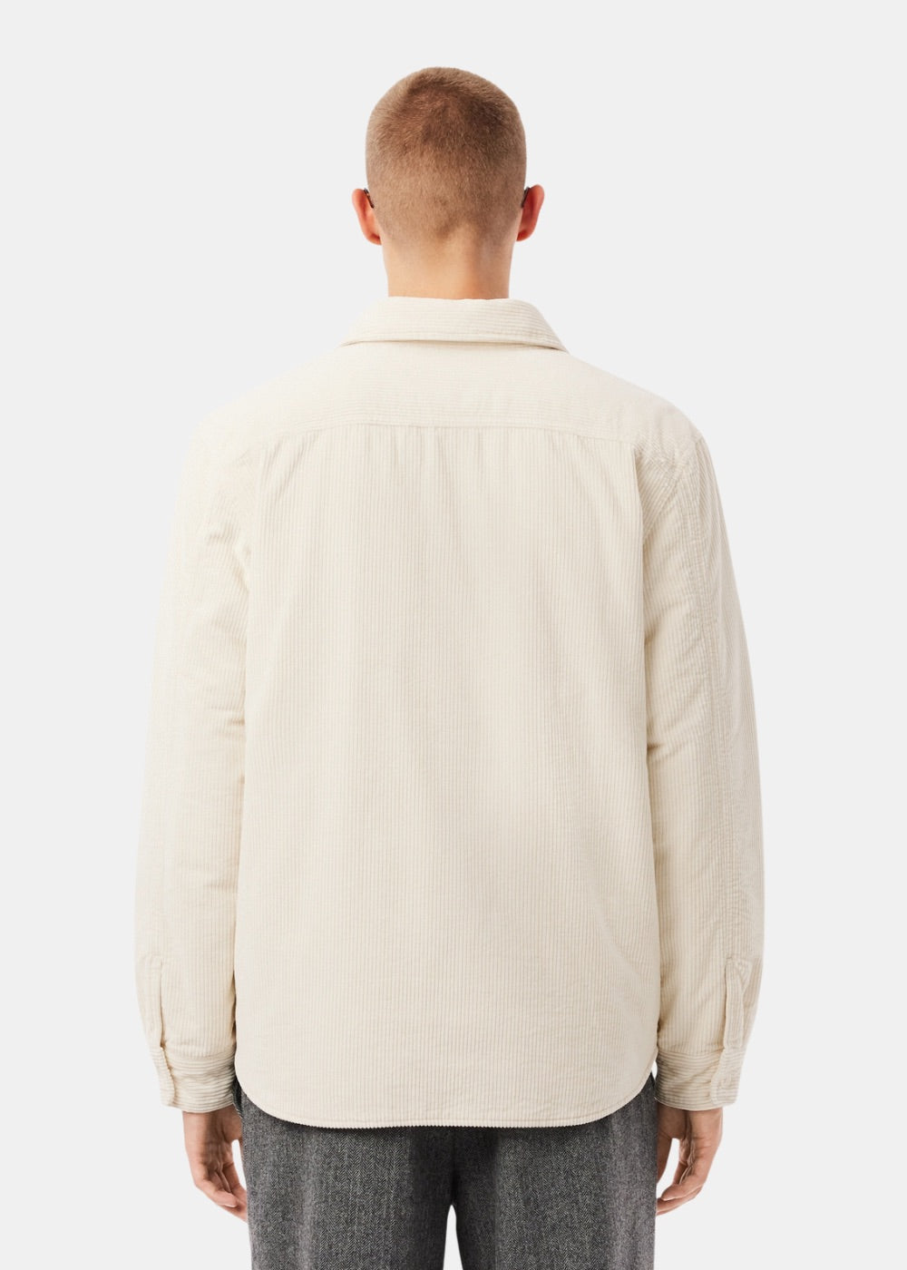Surchemise en velours - beige