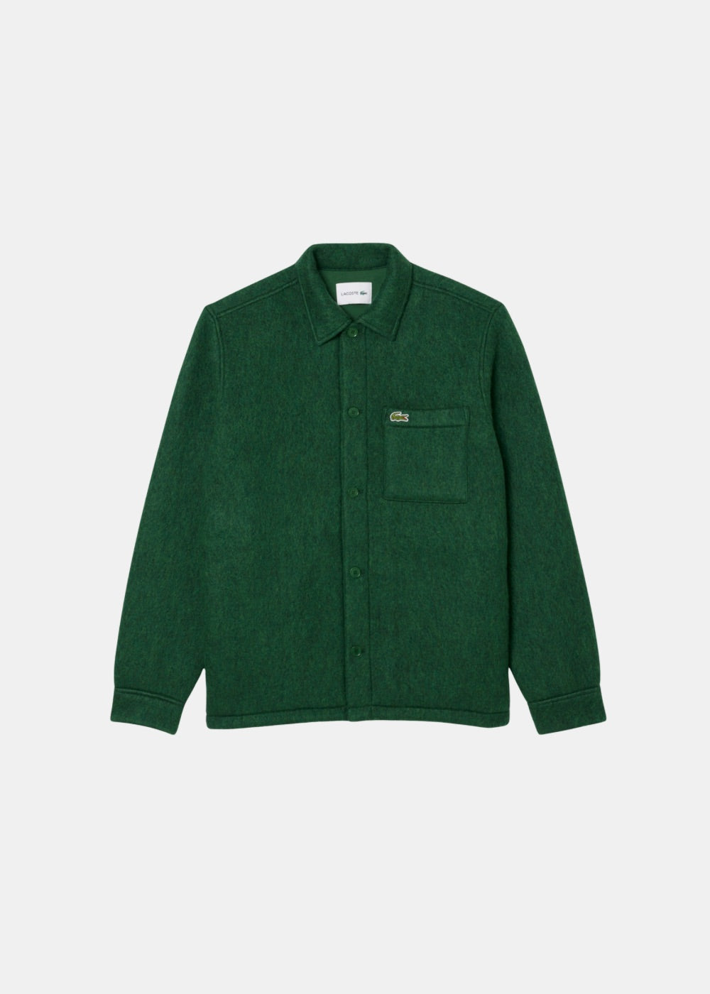 Surchemise en feutre de laine - vert