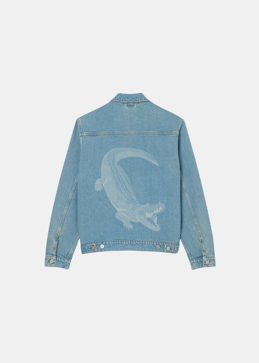 Veste en jean signature – bleu