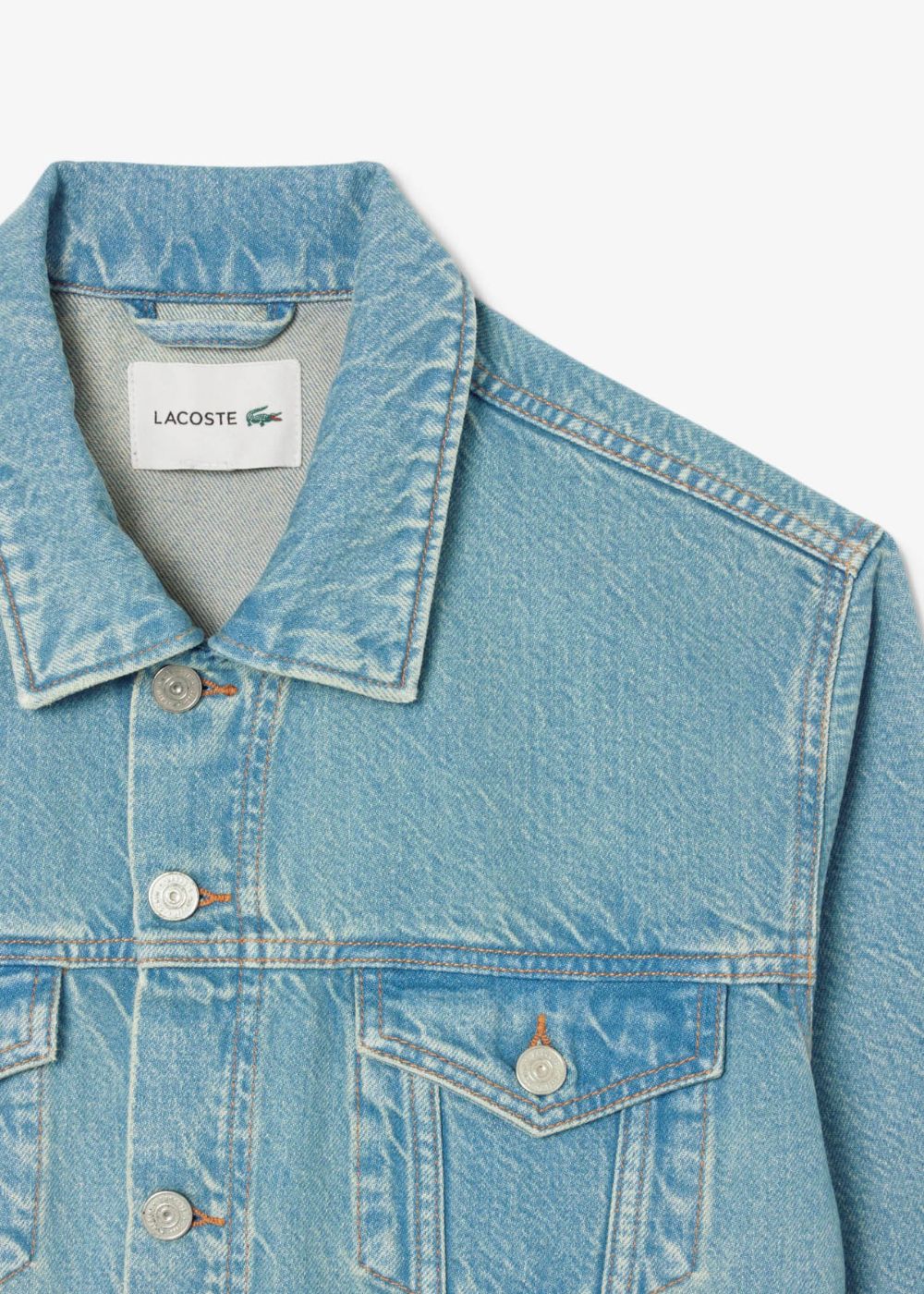 Veste en jean signature – bleu