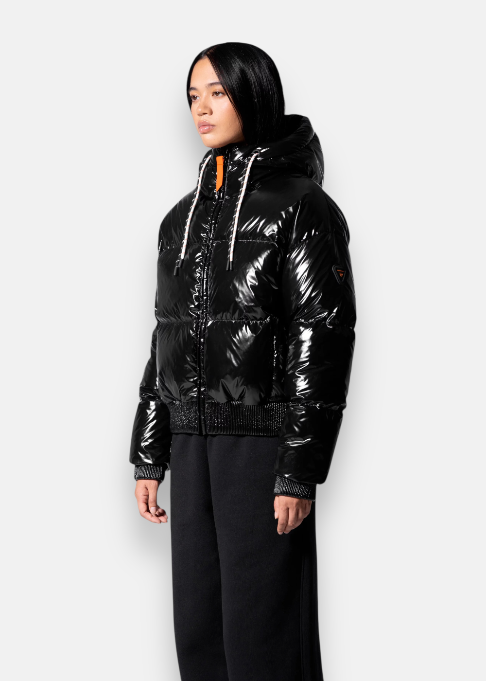 Doudoune Nine Brillante - noir