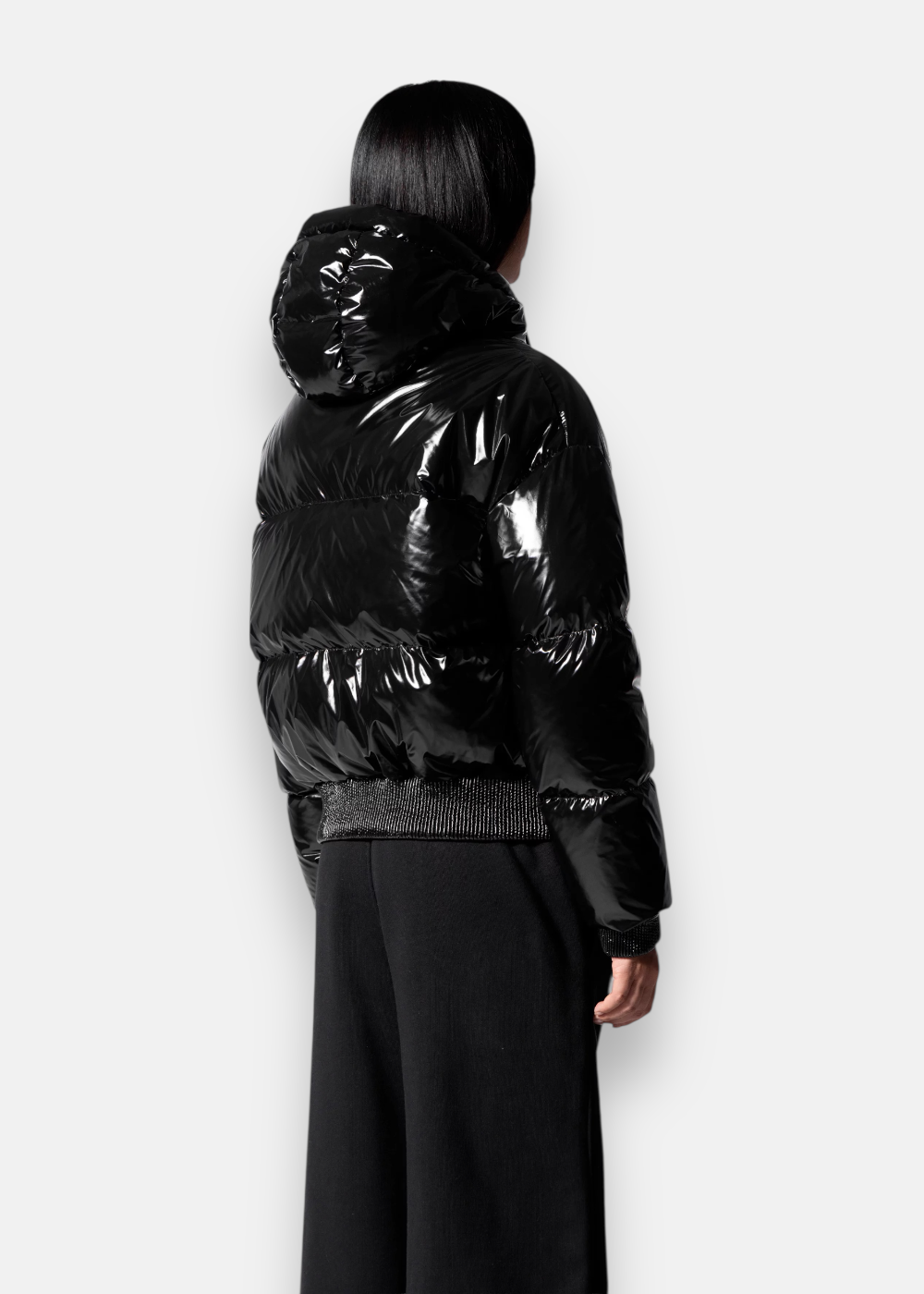 Doudoune Nine Brillante - noir