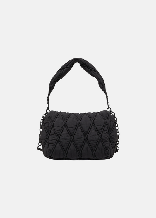 Sac bandoulière Charm - noir