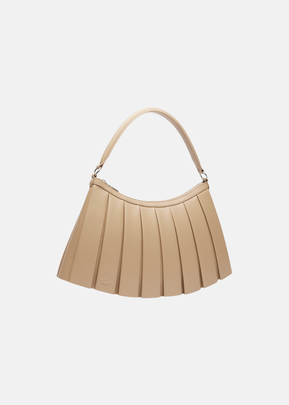 Grand sac Lenglen en cuir - beige