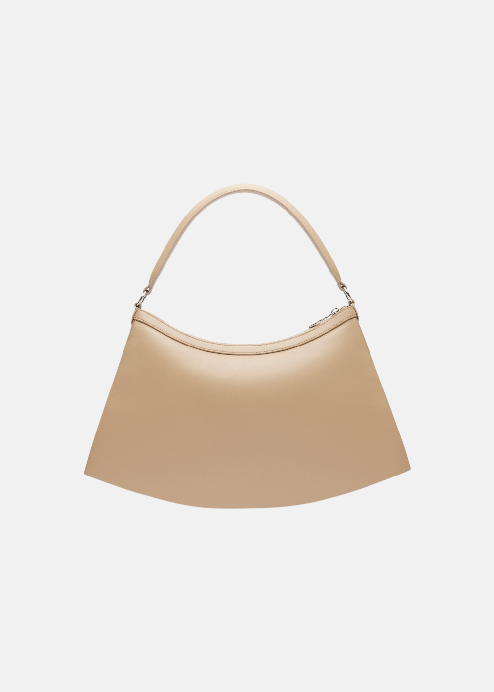 Grand sac Lenglen en cuir - beige