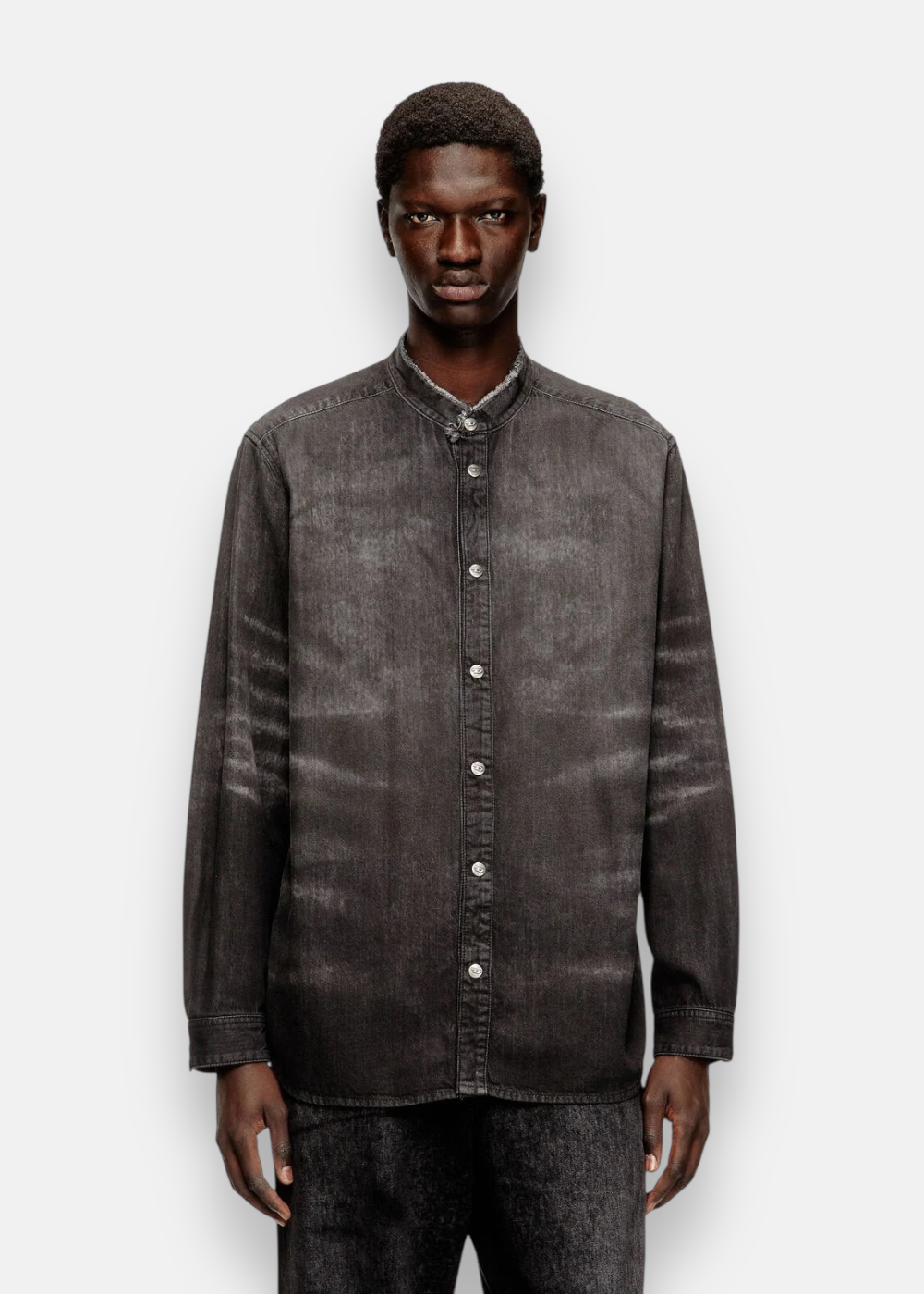 Chemise Denim D-Simply - noir