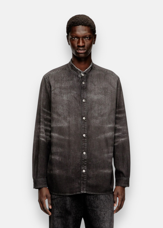 Chemise Denim D-Simply - noir