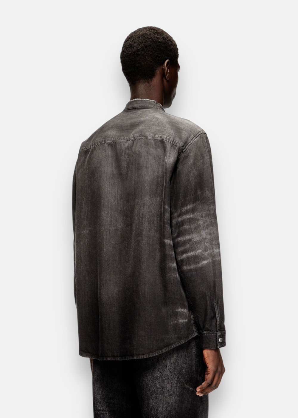 Chemise Denim D-Simply - noir