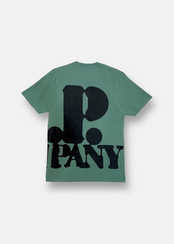 T-shirt C.P. Company 30/1 jersey vert agave