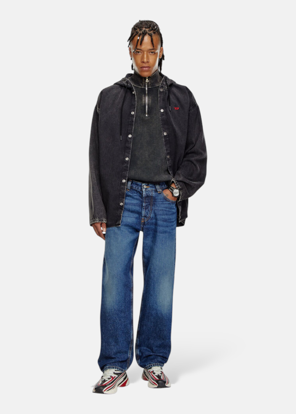Jean Diesel Porté vu de face