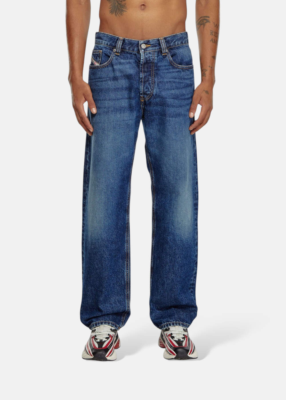 Jean Diesel Bleu foncé coupe droite
