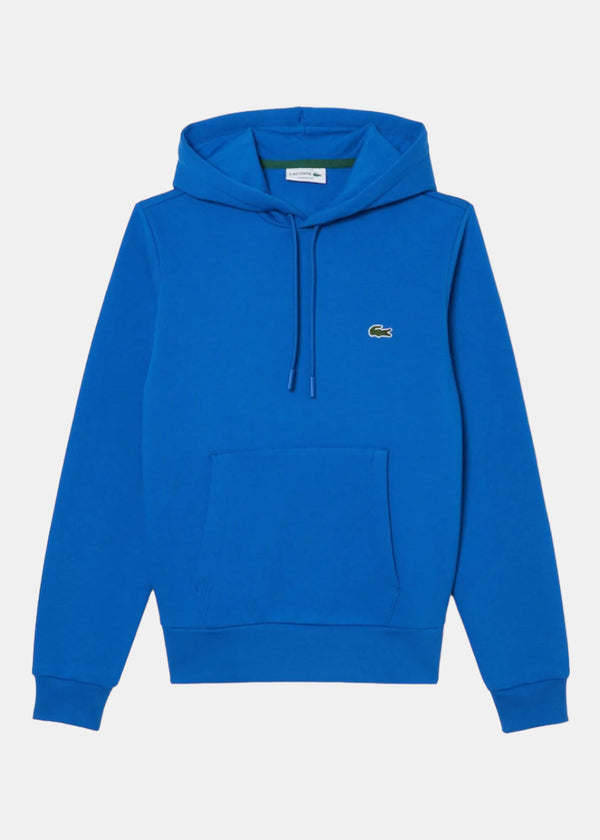 Sweatshirt à capuche Lacoste iconique bleu