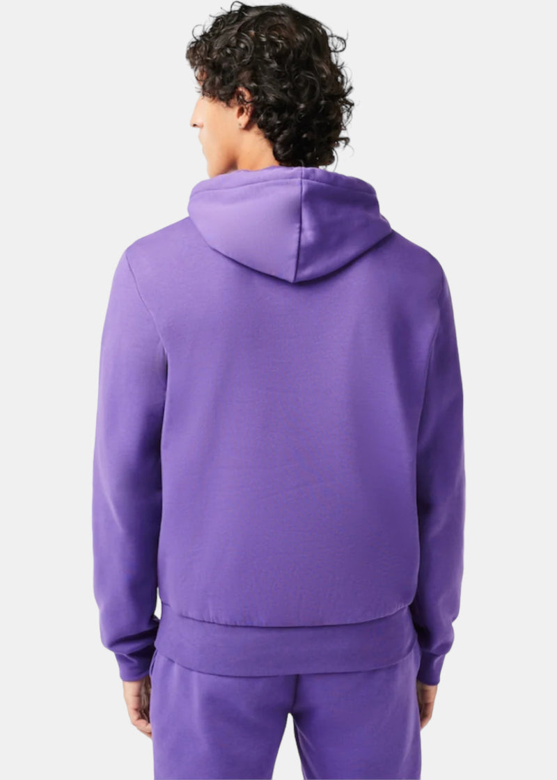 Sweatshirt à capuche  Lacoste iconique violet