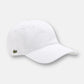 Casquette en gabardine blanche