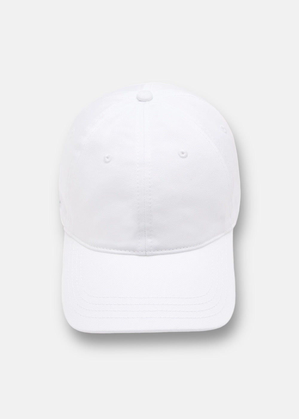 Casquette en gabardine blanche