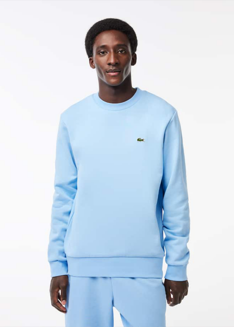 Sweatshirt bleu discount ciel