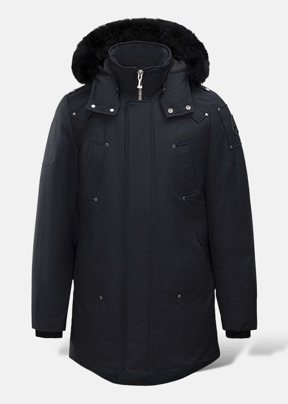 Parka Moose Knuckles Stirling bleu marine