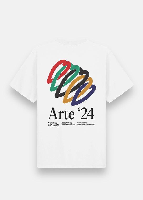 T-shirt Arte Teo Back Hearts