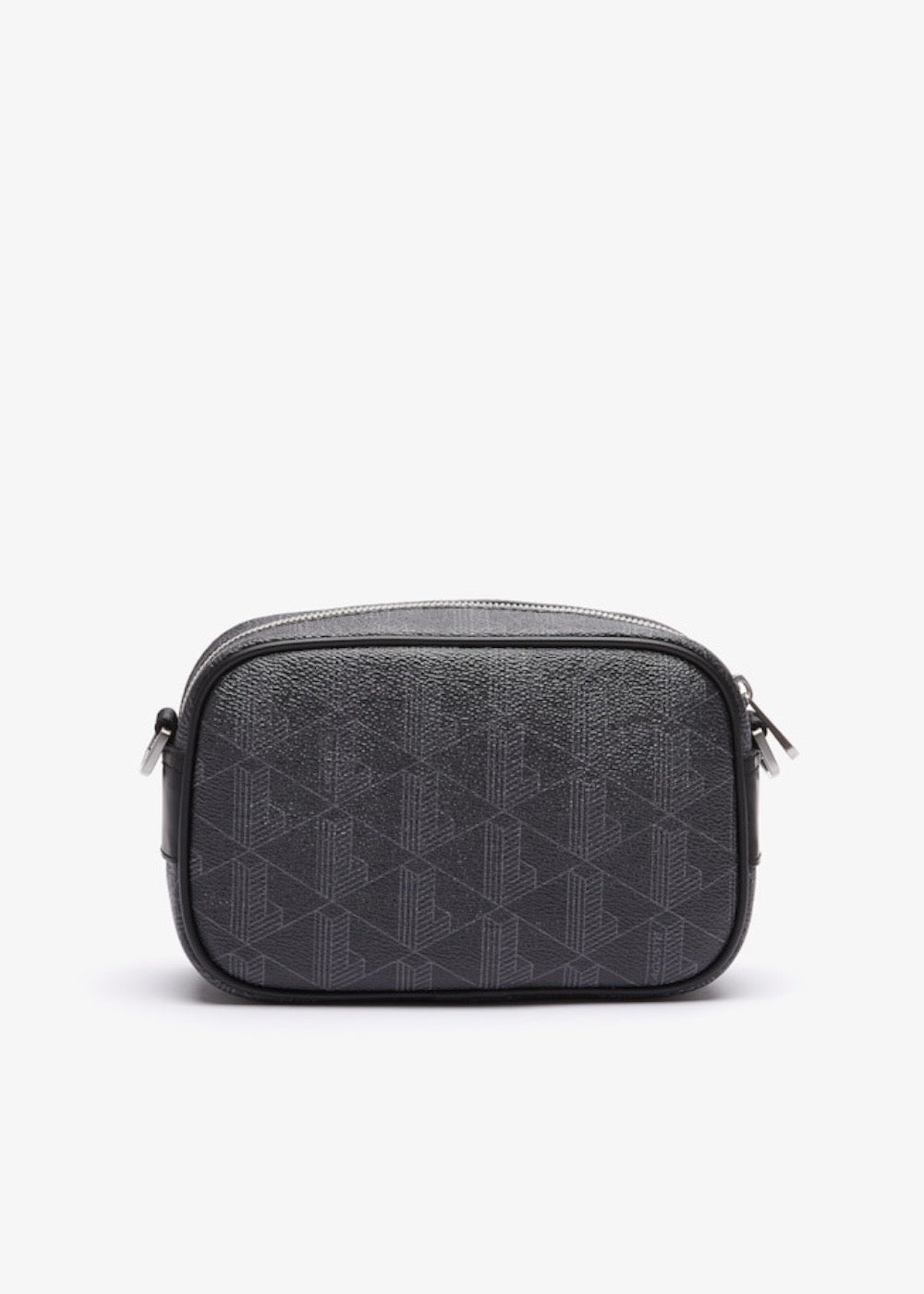 Sacoche bandoulière reporter bag monogramme - noir