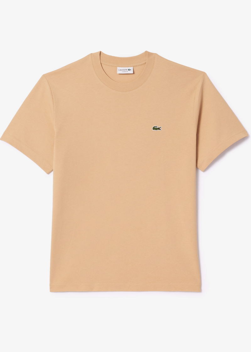 T-shirt Lacoste iconique beige