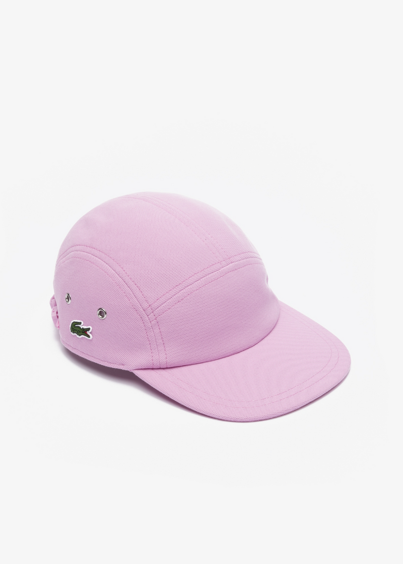 Casquette Lacoste Girolle unie rose