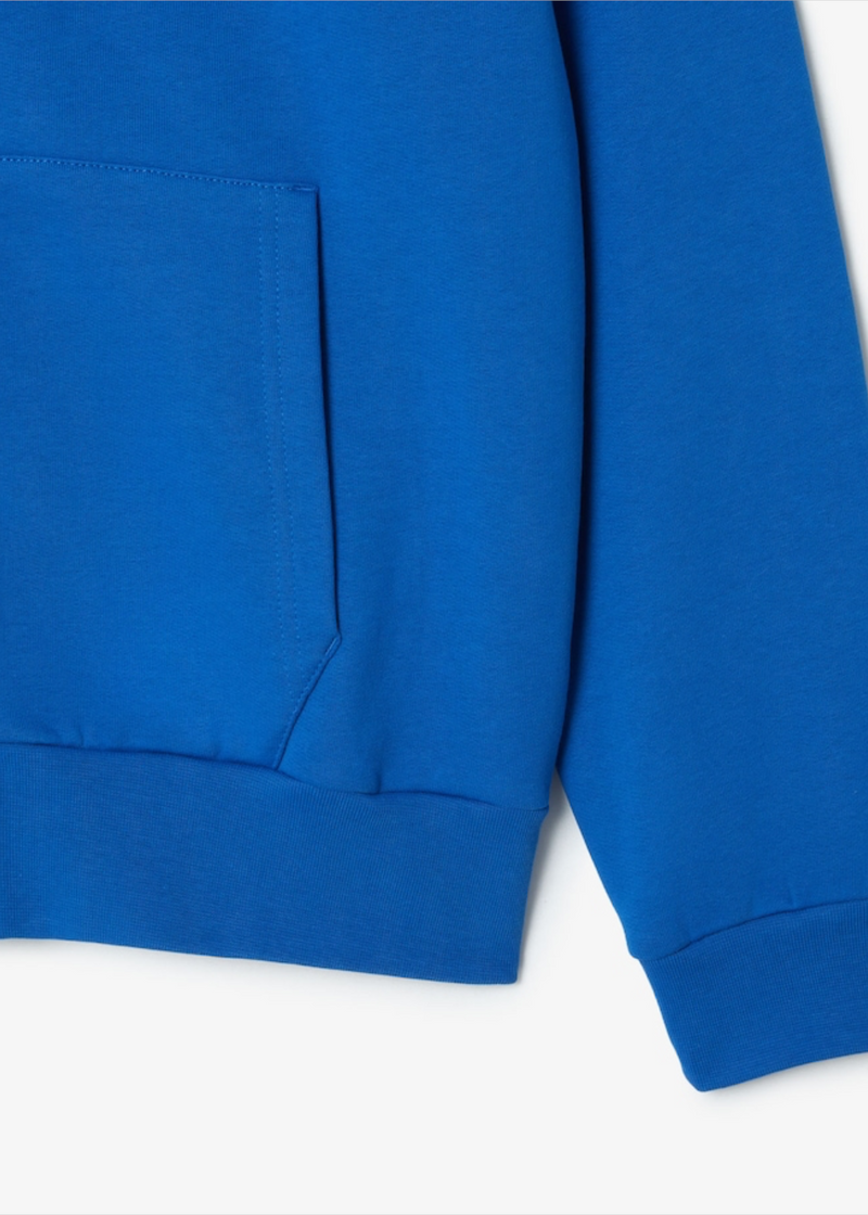 Sweat-shirt Zippé Lacoste bleu