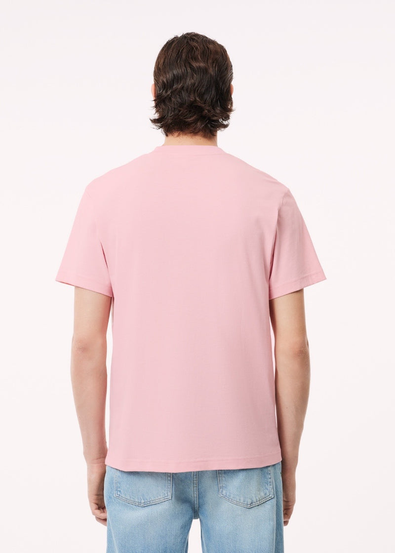 T-shirt Lacoste iconique rose