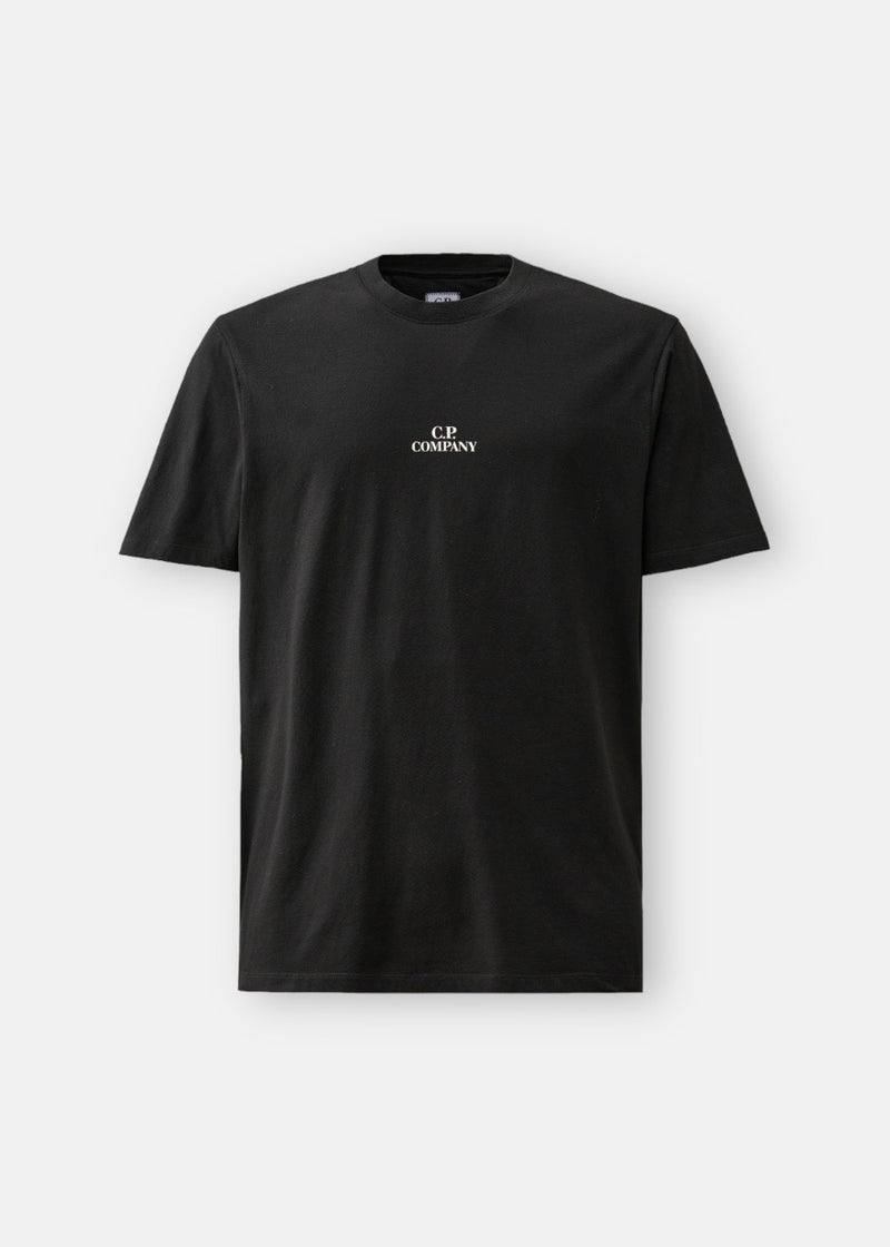 T-shirt C.P. Company 30/1 jersey noir