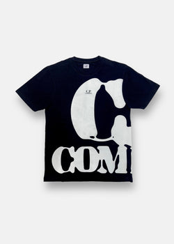 T-shirt C.P. Company 30/1 jersey Noir