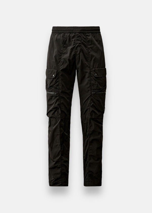 Pantalon C.P. Company cargo Flatt Nylon Loose Utility Pants noir