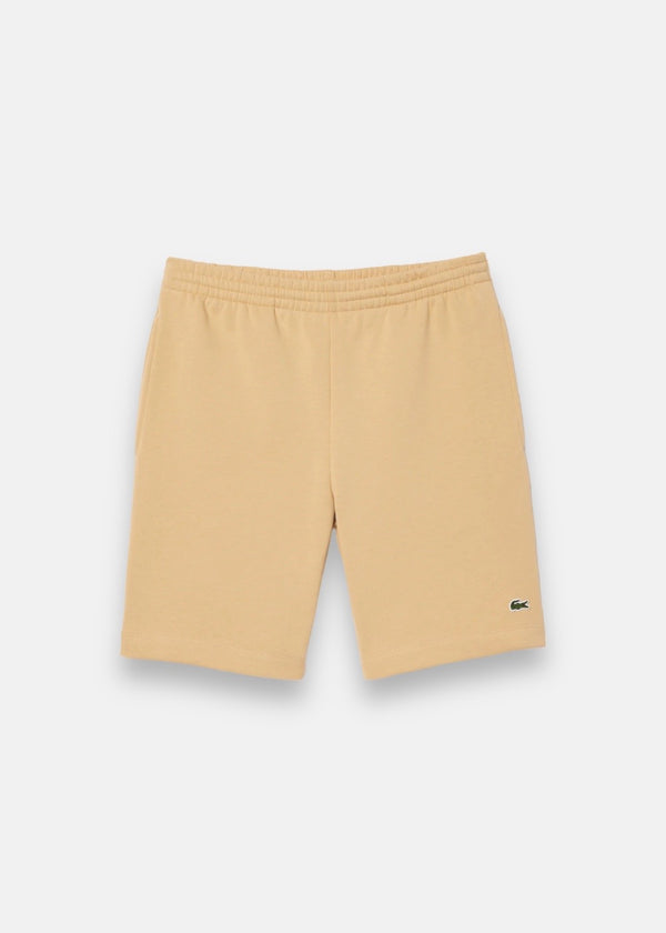 Short en molleton de coton - beige