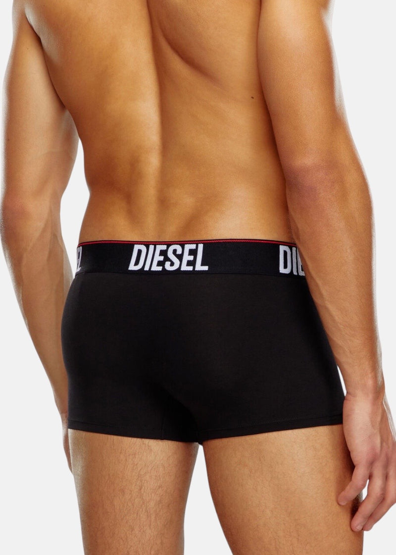 Boxer ton sur ton Umbx-Damien - pack de 3 - noir