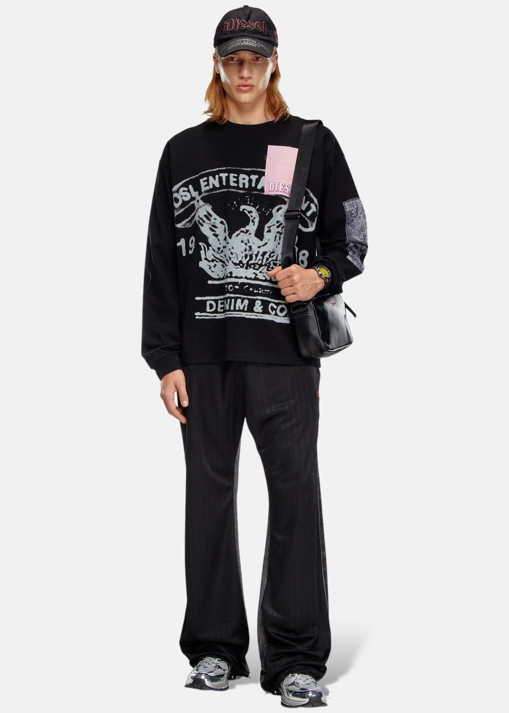 Pantalon flair P-ZAMP-VET