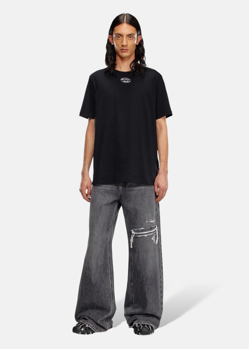 T-shirt T-JUST-OD-Noir