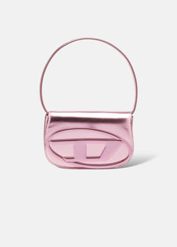 Sac à bandoulière en cuir nappa 1dr - rose