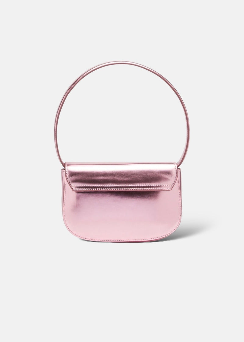 Sac à bandoulière en cuir nappa 1dr - rose