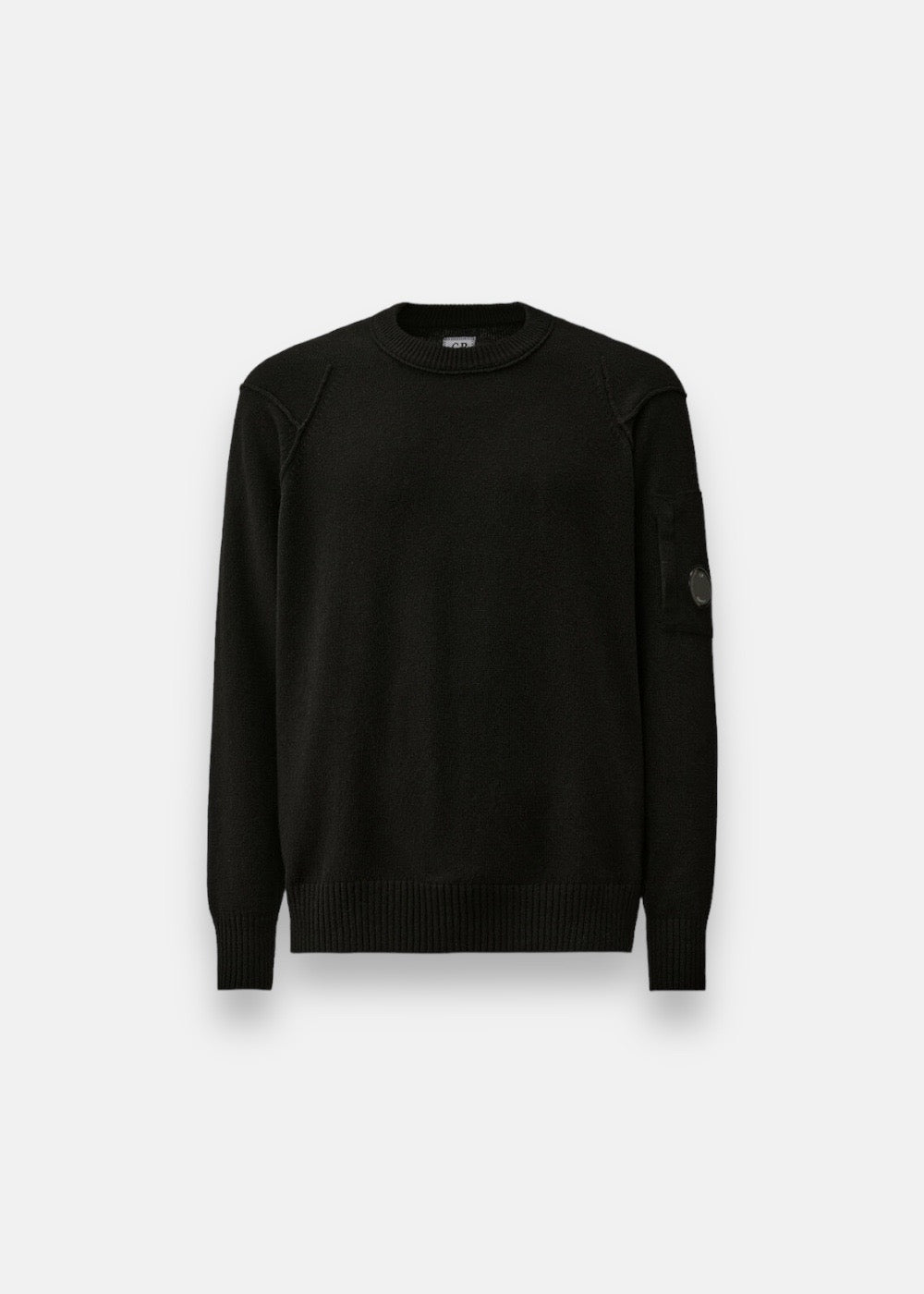 Pull en laine d'agneau GRS - Noir