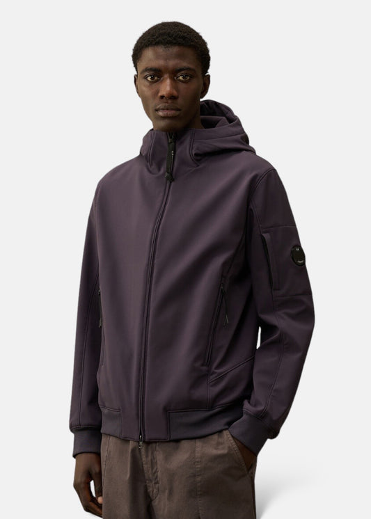 Veste shell-r doublée - violet