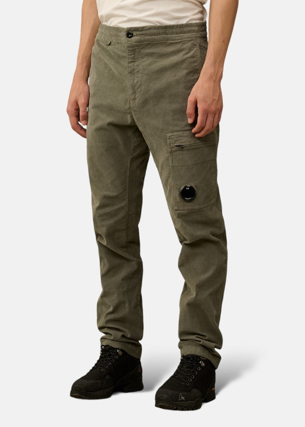 Pantalon  en corduroy - kaki