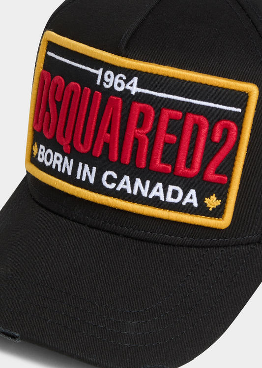 Casquette en gabardine - born in canada