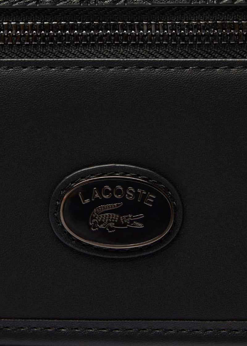 Sac Messenger Lacoste Momogramme - Noir