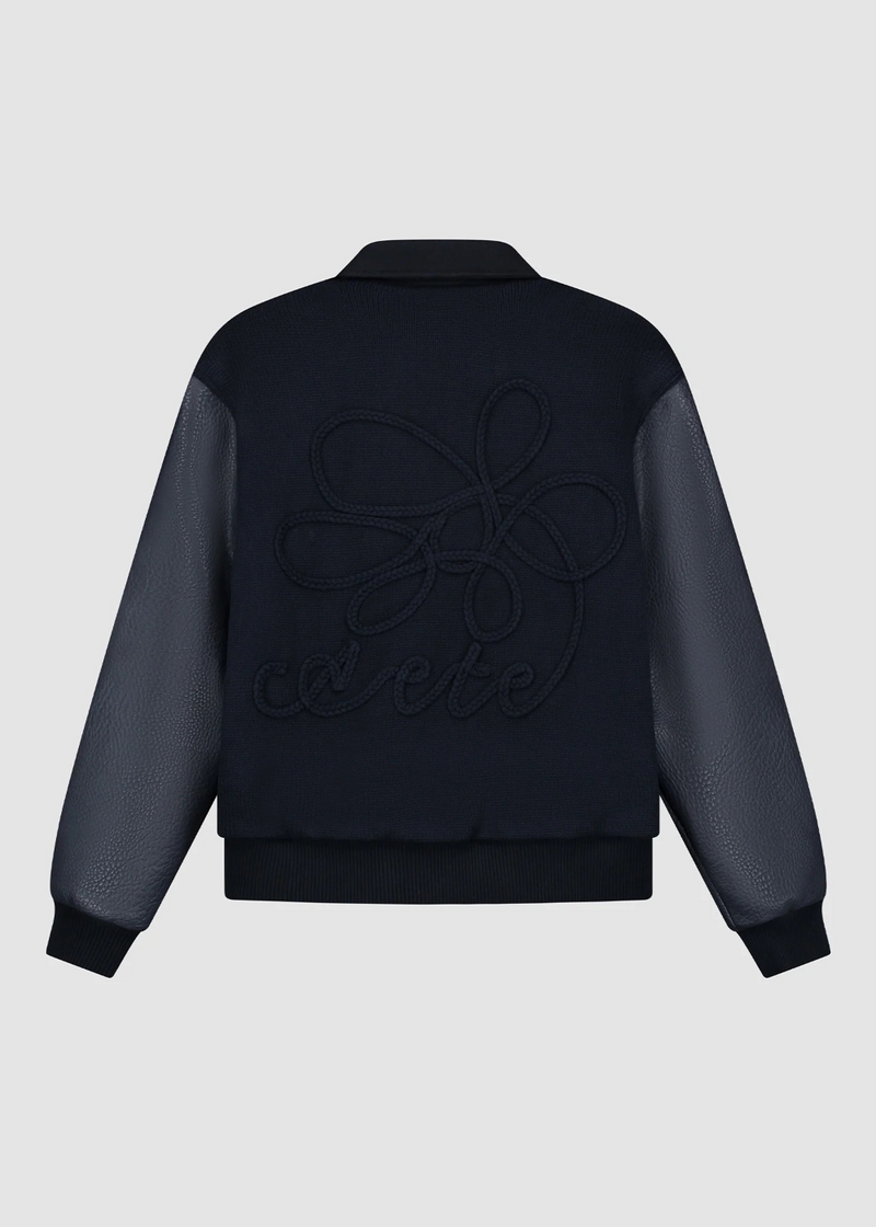 Veste universitaire Flower back