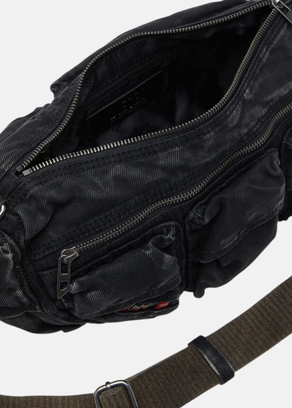 Sac Bandoulière Multi-Pkts -noir